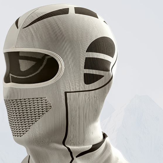 Riding helmet with windproof function for skiing