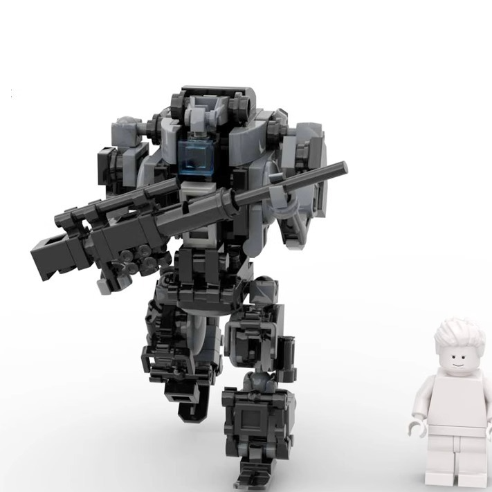 Military Mecha Building Blocks Set