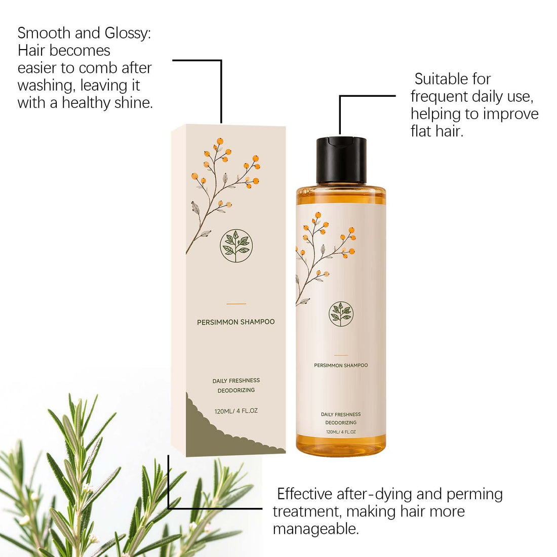 Persimmon Refreshing Shampoo