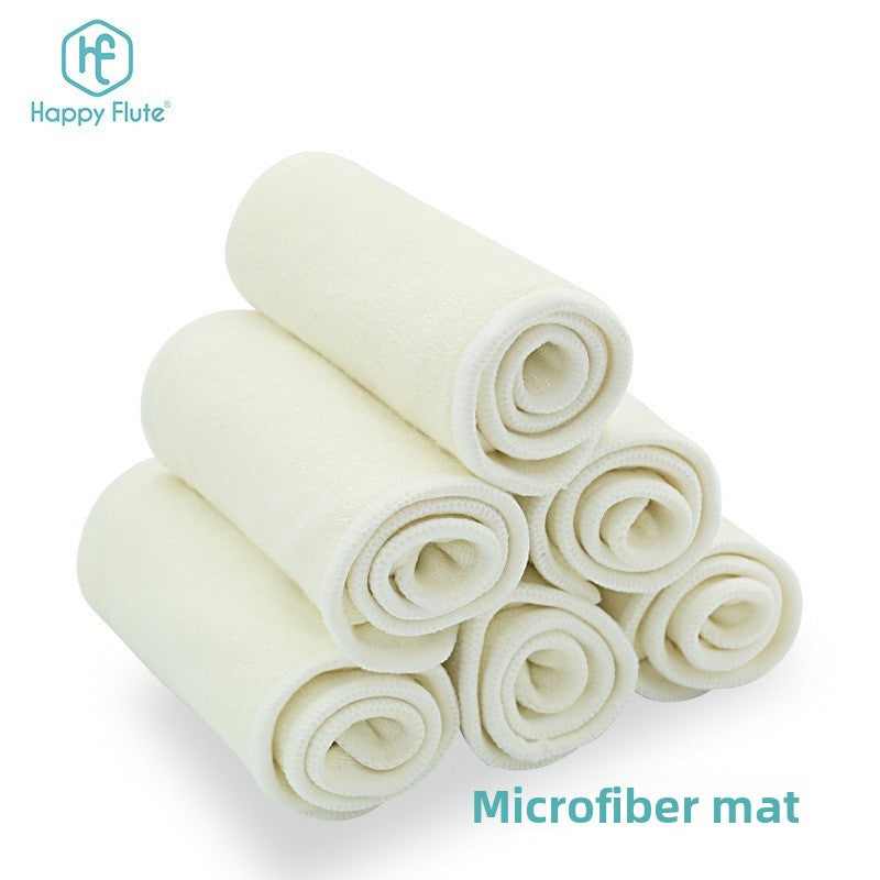 Three-layer ultra-fine fiber baby diaper pad