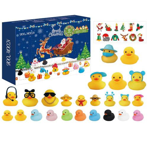 Christmas Rubber Duck Toy Advent Calendar