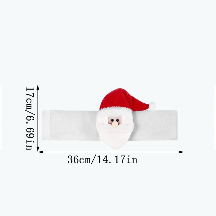 Christmas Curtain Buckle Set: Santa, Snowman, Reindeer, Penguin - Image 11