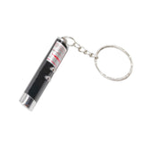 Aluminum Alloy LED Laser Flashlight Keychain