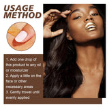 Close-up showing cream texture and color consistency