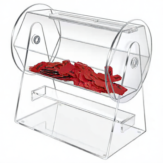 Acrylic Transparent Lottery Drum