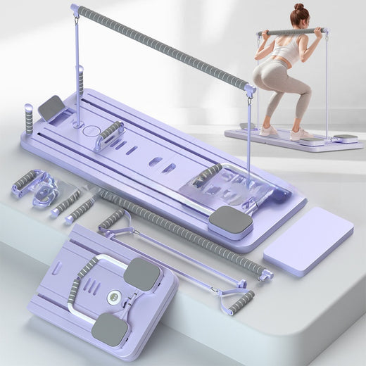 Multifunctional Pilates Board with Yoga Rod