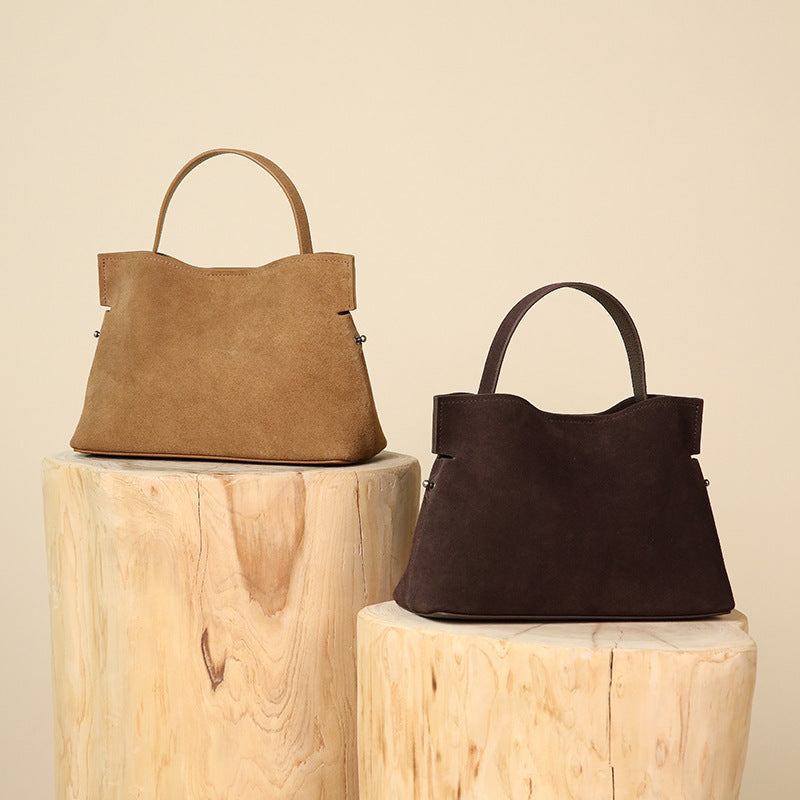 Women's Suede Crossbody Bag