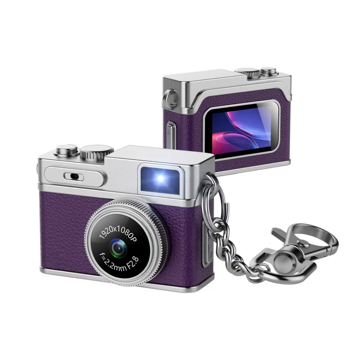 Mini Retro Digital Camera Pendant
