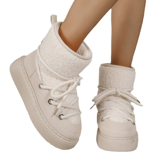 Knee-warming women's boots