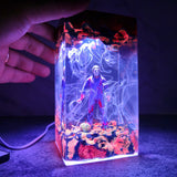 Horror Character Epoxy Resin Desktop Lamp