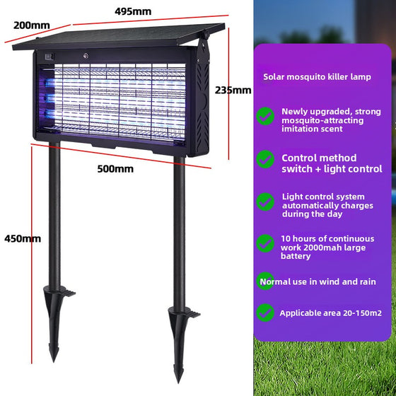 Solar Outdoor Mosquito Repellent Lamp Pest & Animal Control product image 6