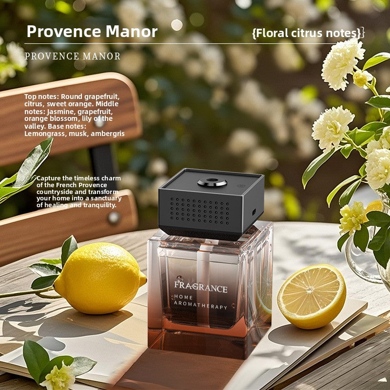 Automatic spray aroma diffuser