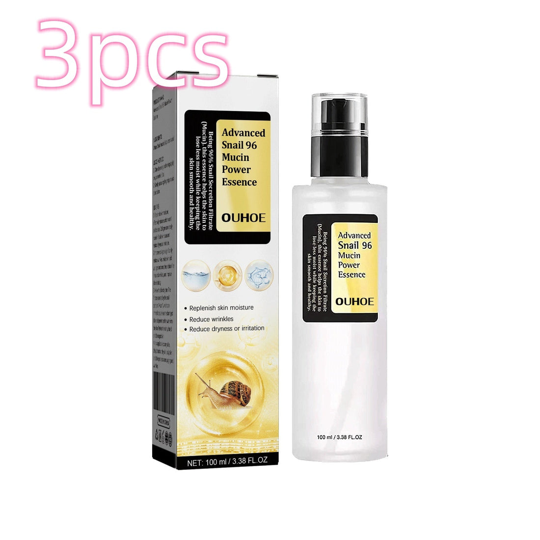 Snail Serum Collagen Facial Serum Original - Image 3