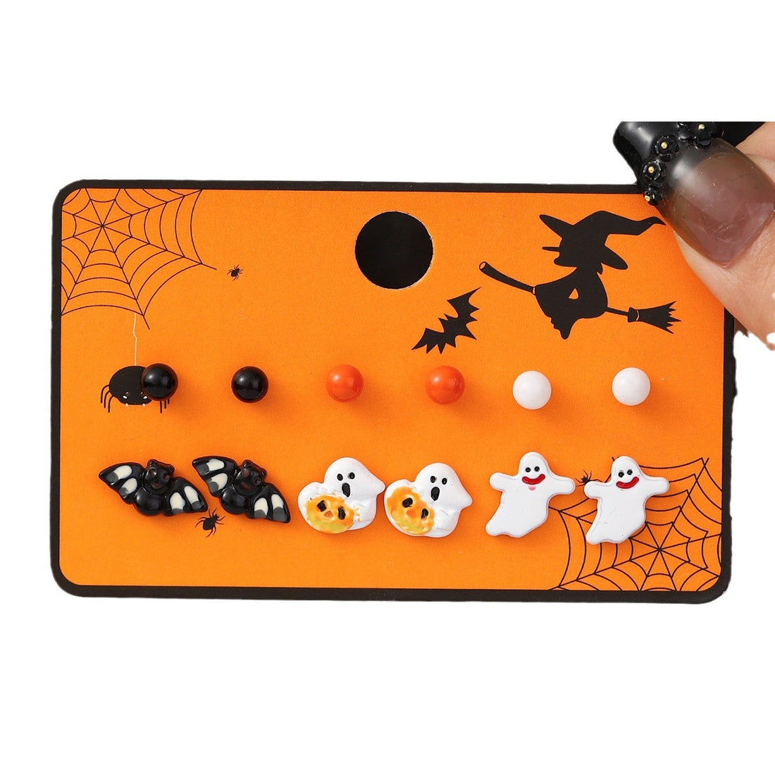 Cartoon Halloween Earrings Set