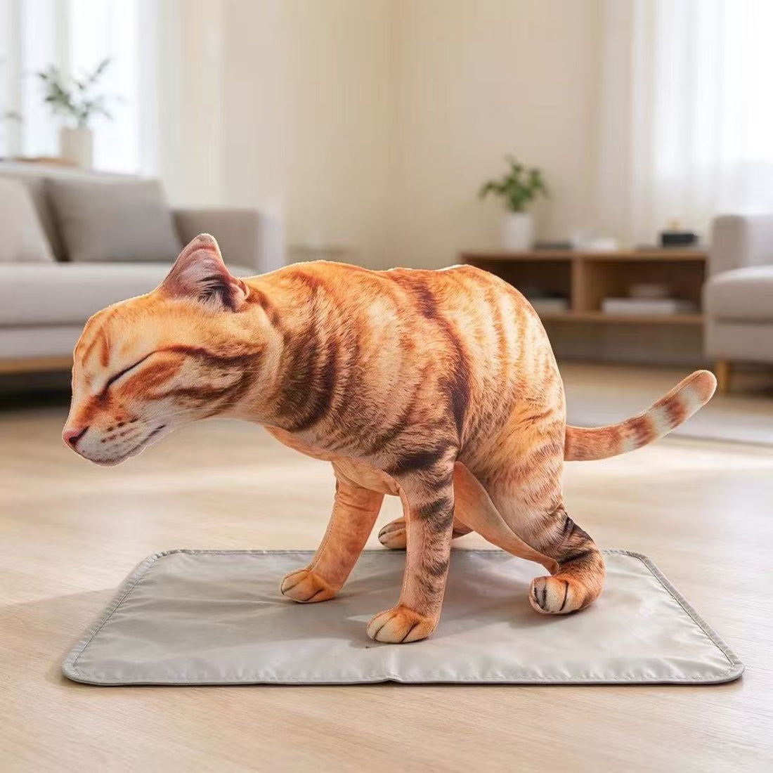 Funny Squeeze Animal Plush Pillow Cute Cat Dog Hugging Cushion Stress Relief Doll Toy