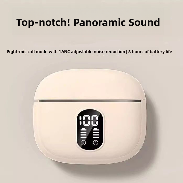 Semi-In-Ear Wireless Bluetooth Headphones