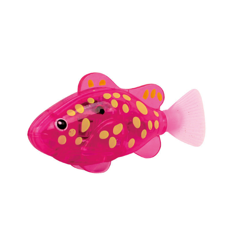 Electric Swimming Glow Sensor Fish Toy