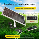 Solar Charger with Power Storage USB Portable