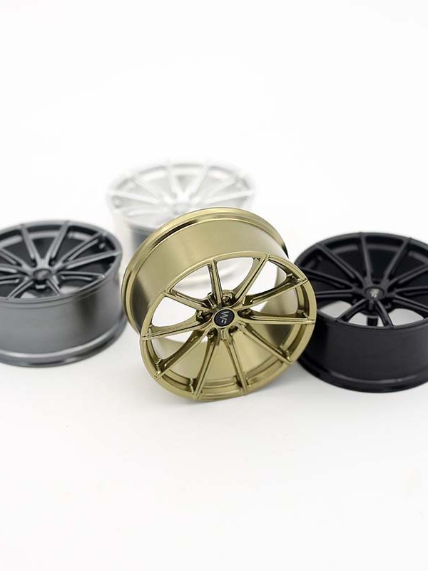 Aluminum Wheel Hub Model Car Air Vent Freshener Ornament Citrus Scent