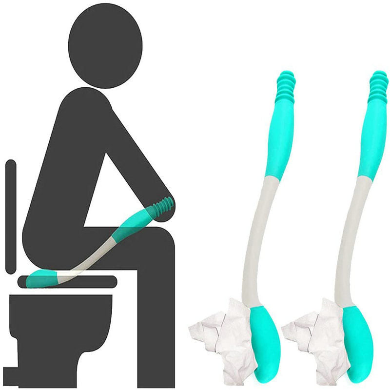 Clean-free toilet for the elderly