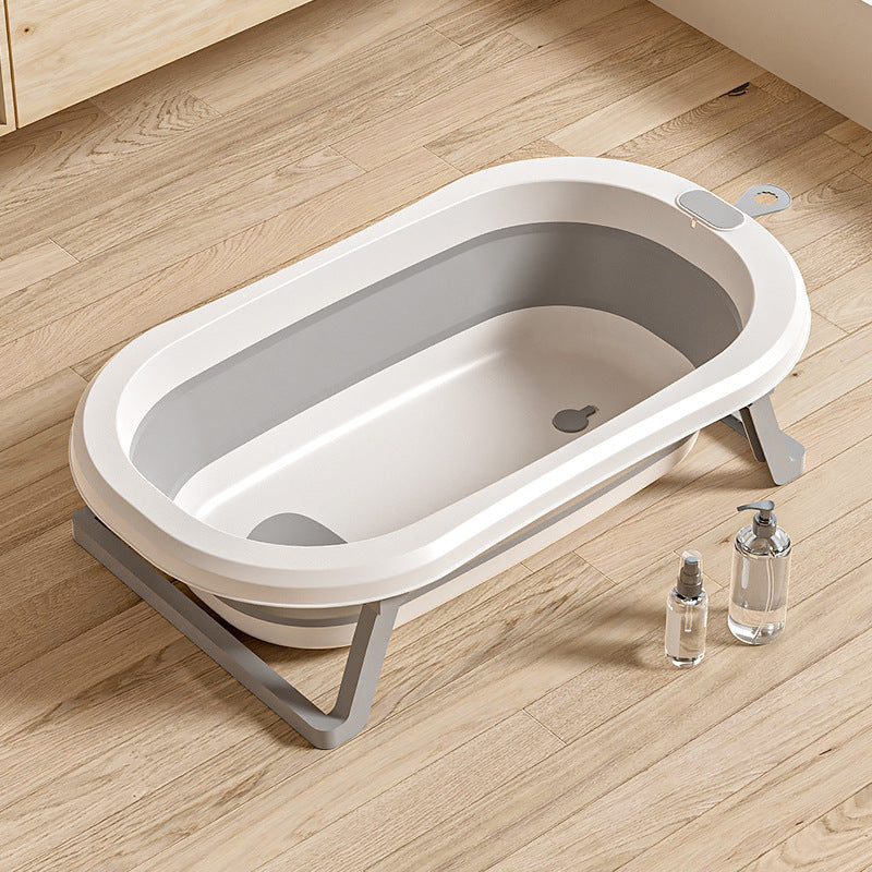 Foldable Baby Bathtub with Temperature Display
