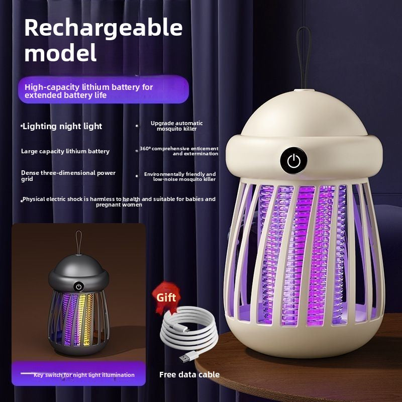 Mini Electric Mosquito Killer Lamp with Night Light