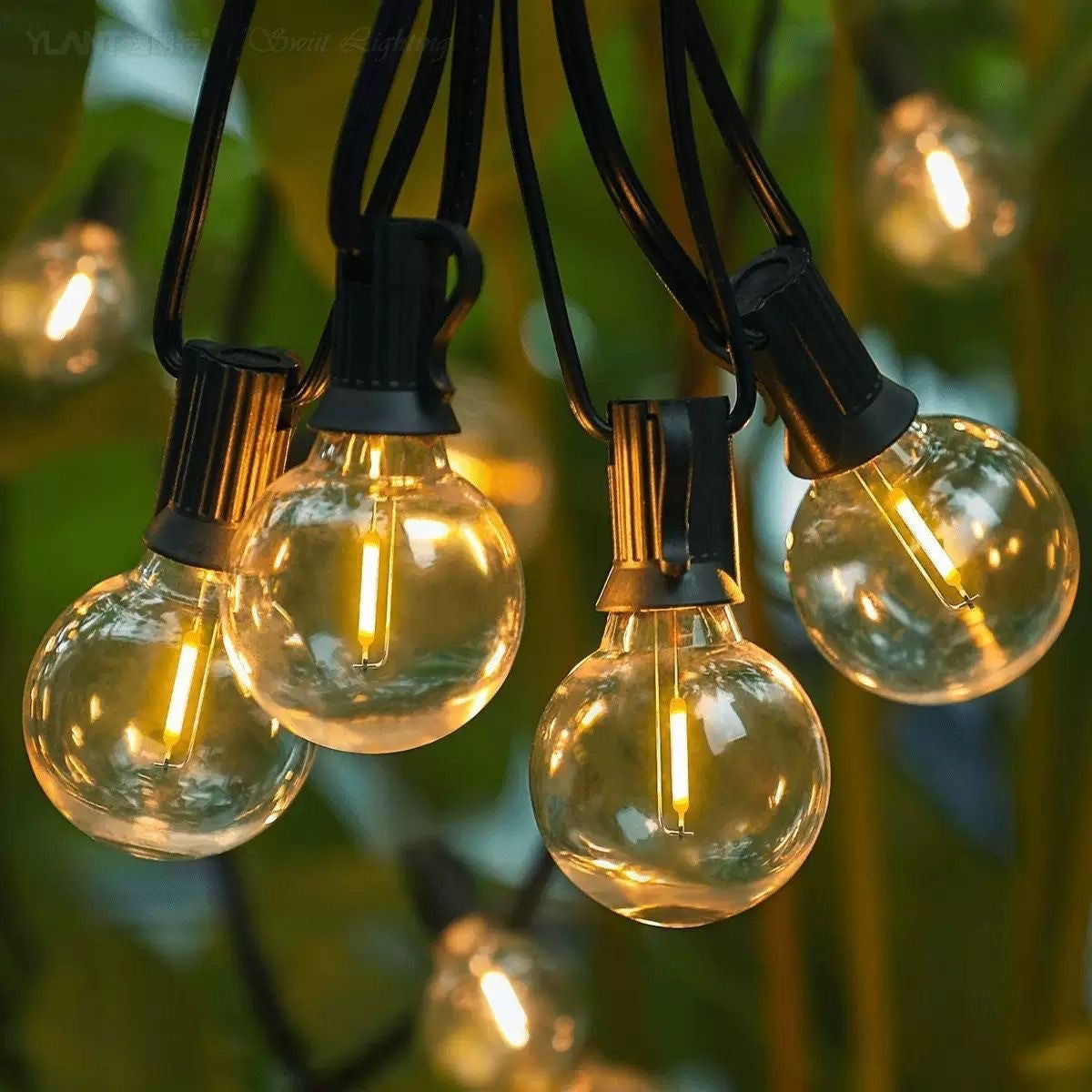 LED Bubble Light String with Remote Control