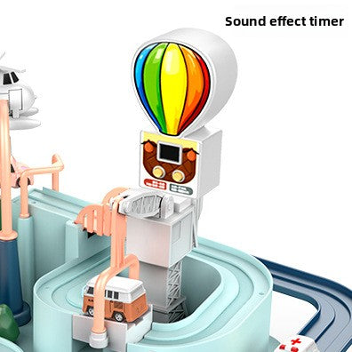 Interactive Educational Rail Car Toy Set