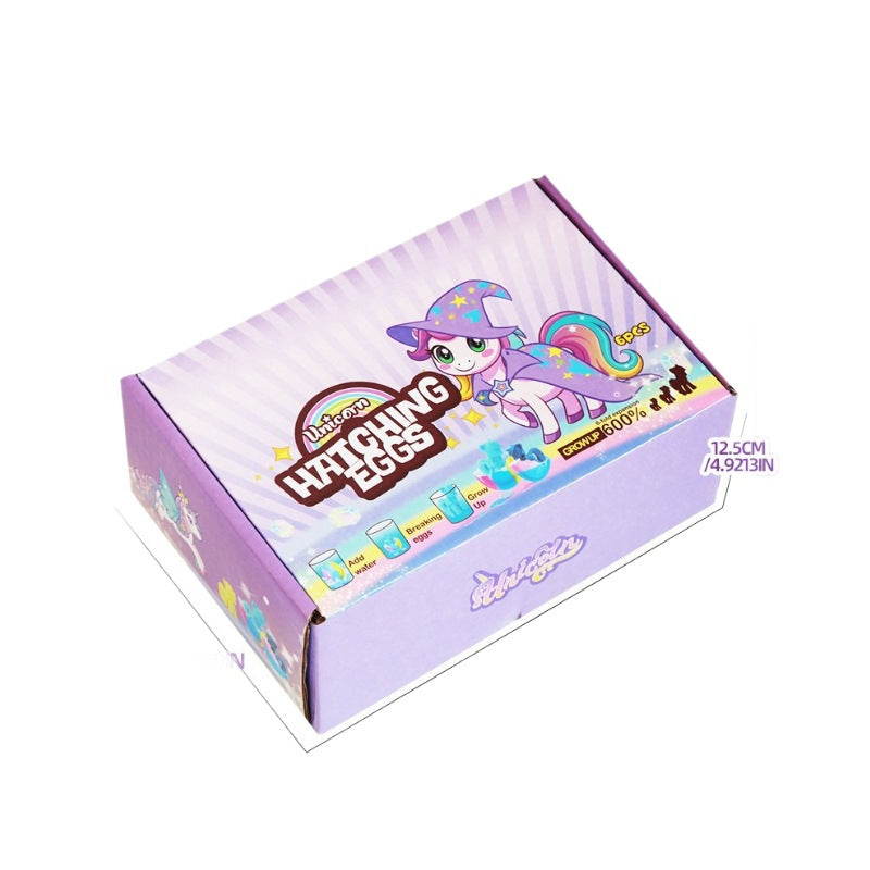 Unicorn Hatching Egg Expansion Toy for Kids