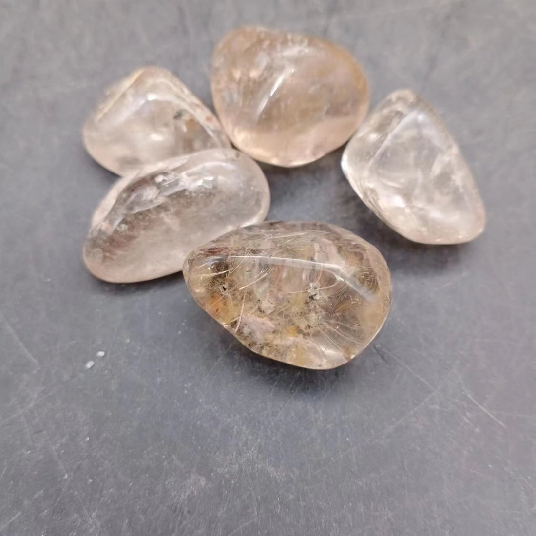 Natural Crystal Mineral Specimens Educational Set