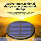 Solar Rechargeable Camping Light with Digital Power Display