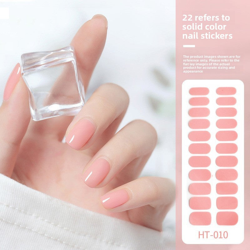 22-Piece No-Bake Gel Nail Stickers
