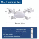 Remote Control Ceiling Fan with Light