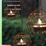 Solar Powered Iron Garden Lights