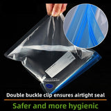 Vacuum food preservation bag