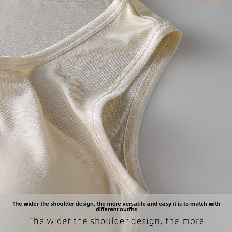 Mulberry Silk Wide-Shoulder Belted Tunic