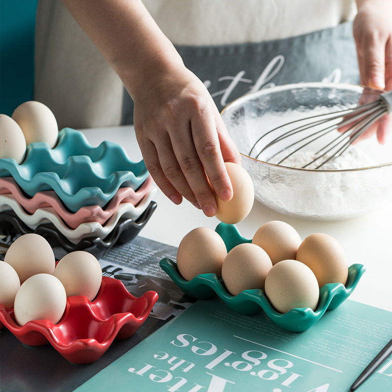 Household egg holder rack