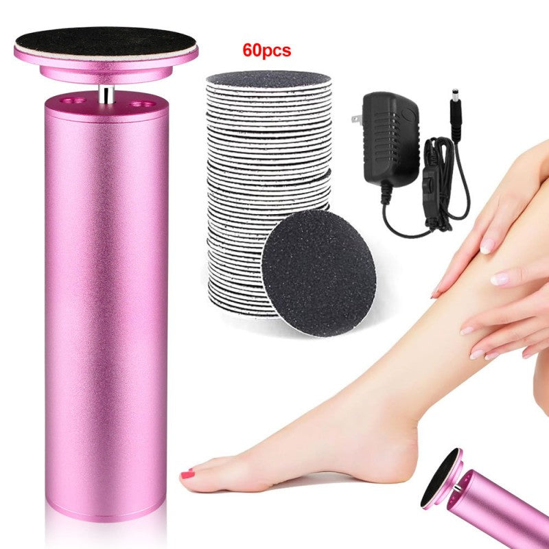 Electric callus remover foot grinder in purple