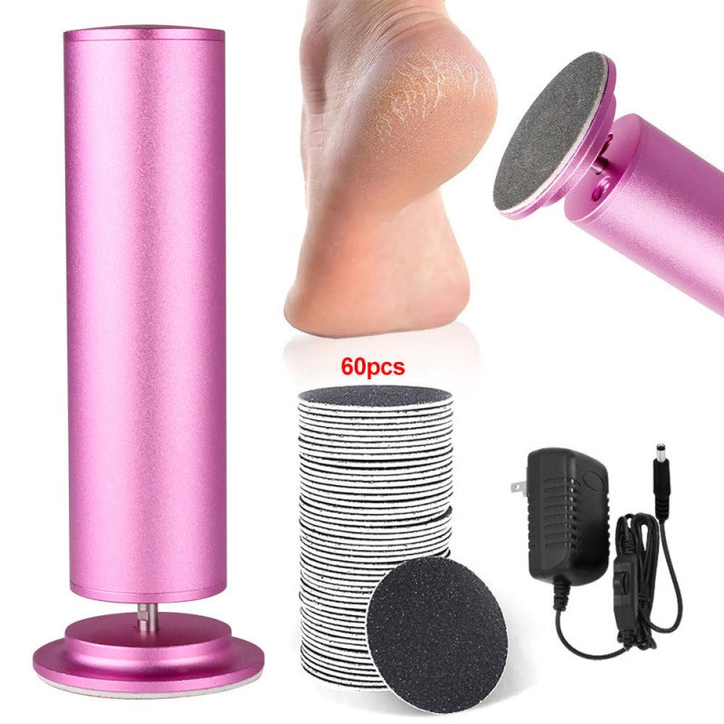 Electric callus remover foot grinder in purple, photo 8