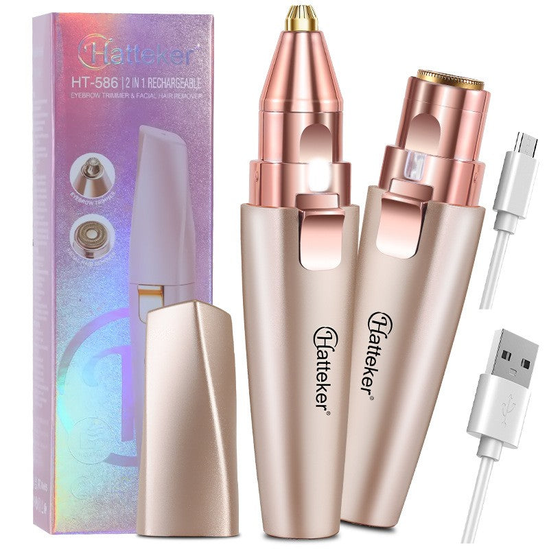 2 in 1 electric eyebrow trimmer, photo 6