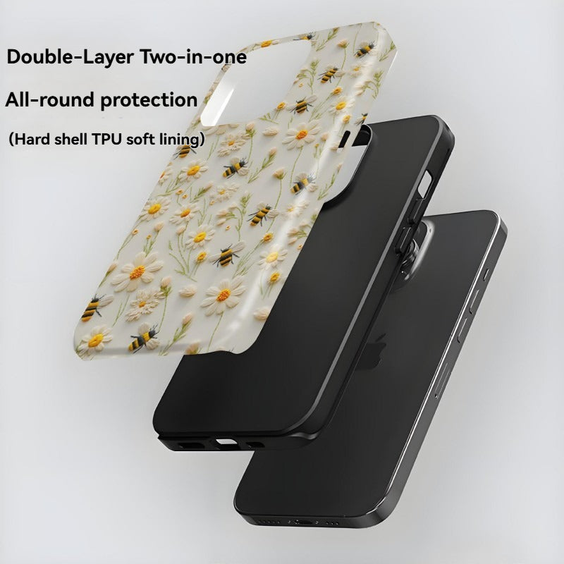 Embroidered-look iPhone 16 case, photo 2