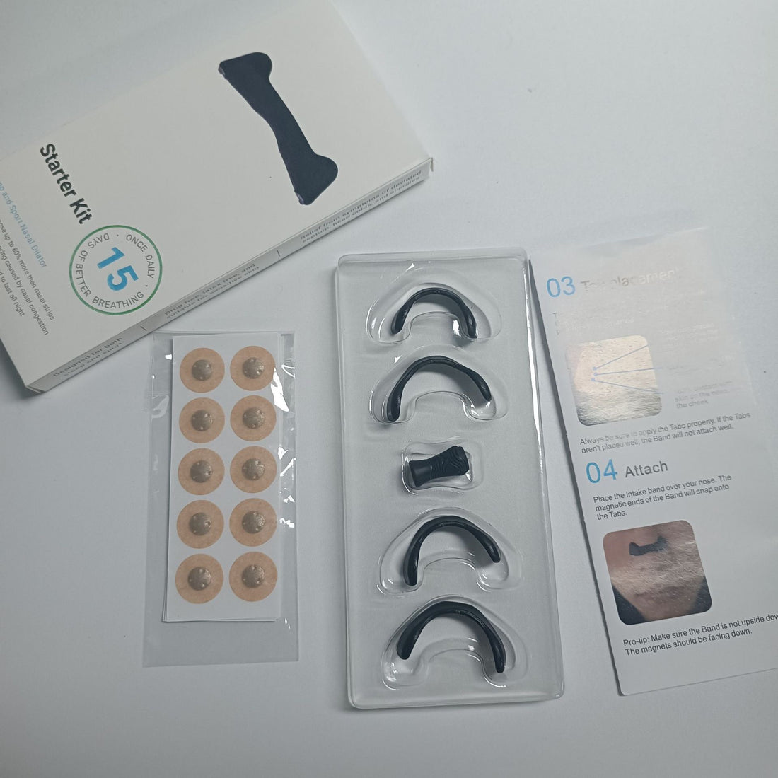 Nasal dilator with round patches, photo 6