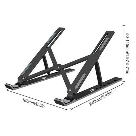 Portable Adjustable Laptop Stand Tablet Desk Riser Holder