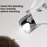 Two-in-One LED Pet Nail Clipper and Grinder