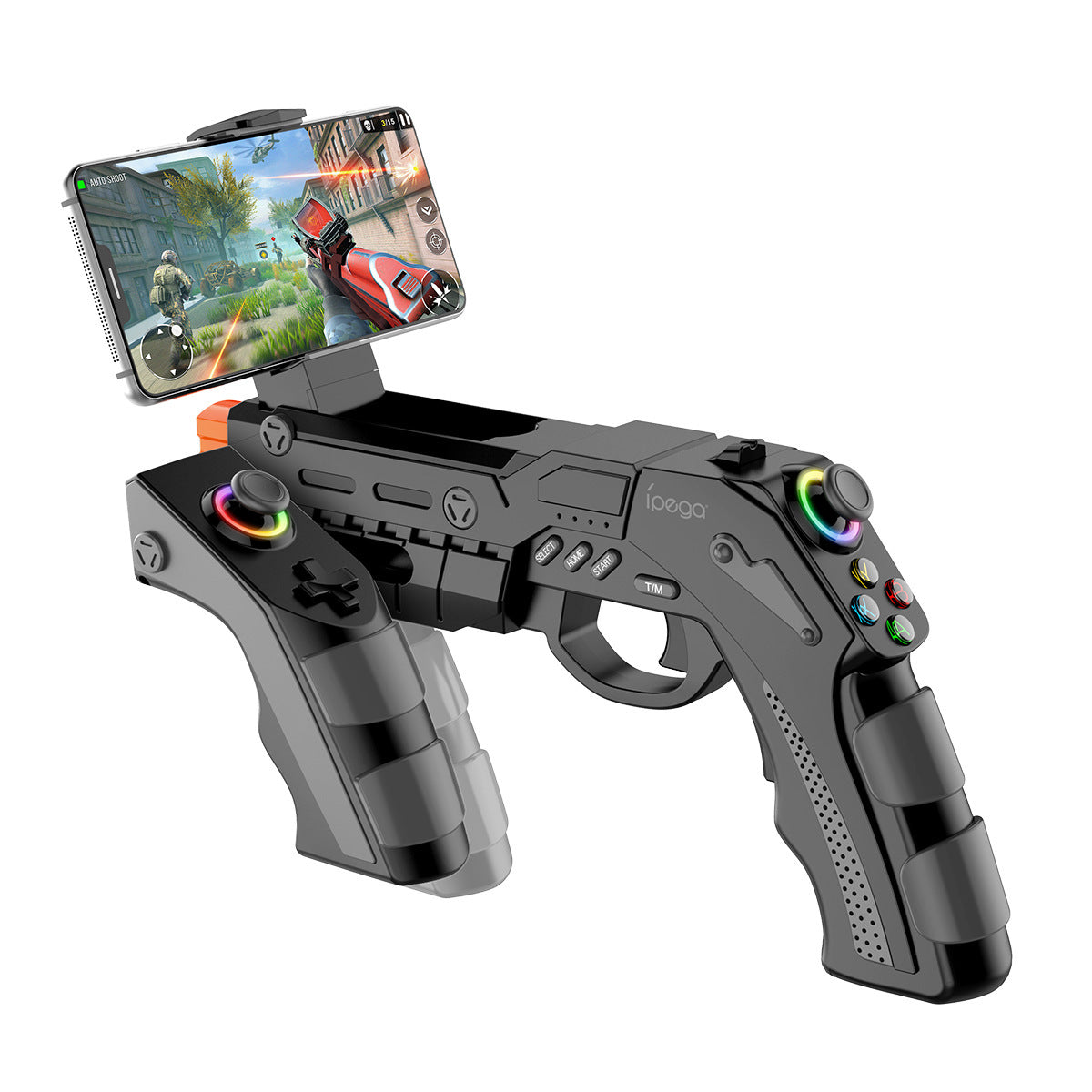 Bluetooth Mobile Phone and Tablet Game Gun Mount