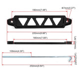 Universal Aluminum Alloy Car Battery Holder Bracket