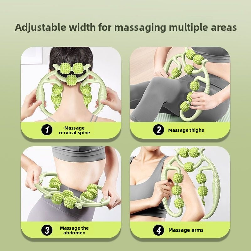 Nine Wheel Leg Massager Roller