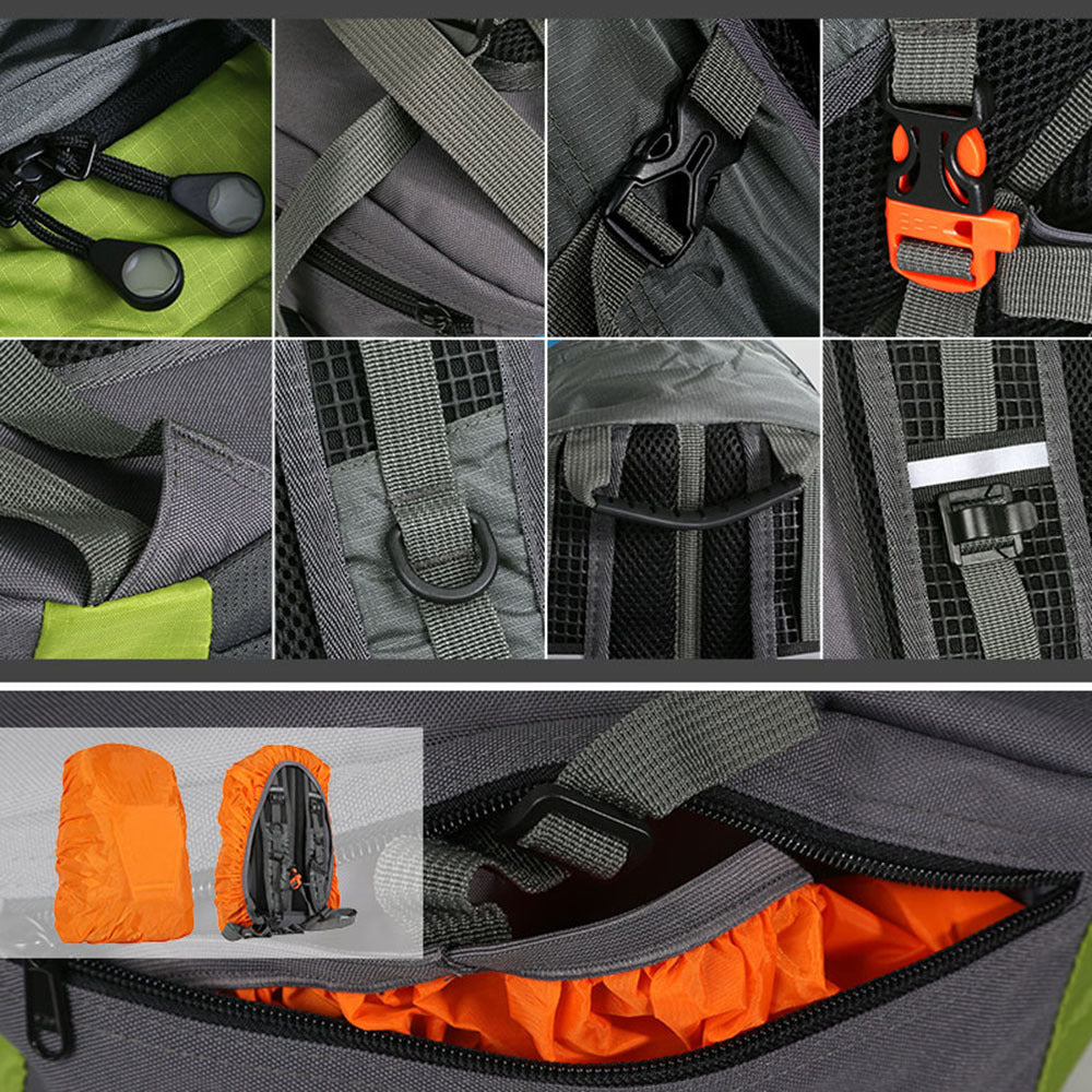 LED Turn Signal Backpack with Remote Control Water-Resistant USB Rechargeable Cycling Bag