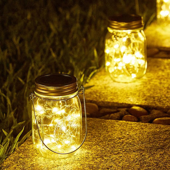 Solar Mason Jar Outdoor Hanging Light Garden & Outdoor product image 6