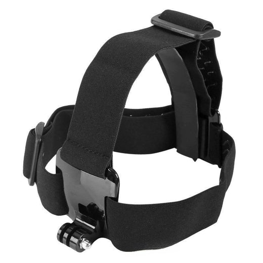 Head-mounted mobile phone holder